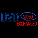 Dvd Video Exchanged Handmade Art Neon Sign