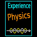 Experience Phyysics Handmade Art Neon Sign