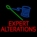 Expert Alterations Handmade Art Neon Sign