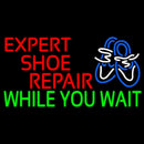 Expert Shoe Repair While You Wait Handmade Art Neon Sign