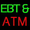 Ebt And Atm Handmade Art Neon Sign