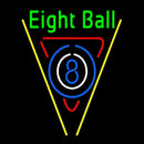 Eight Ball Pool Bar Handmade Art Neon Sign