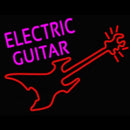 Electric Guitar Handmade Art Neon Sign