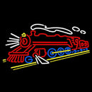 Electric Train Logo Handmade Art Neon Sign