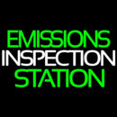 Emissions Inspection Station Handmade Art Neon Sign
