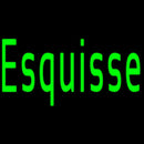 Esquisse Handmade Art Neon Sign