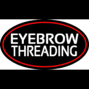 Eyebrow Threading Handmade Art Neon Sign
