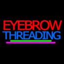 Eyebrow Threading Handmade Art Neon Sign