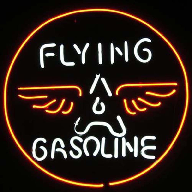 Professional  Flying Gasoline Neon Sign