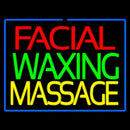 Facial Waxing Massage Handmade Art Neon Sign