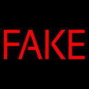 Fake Real Handmade Art Neon Sign