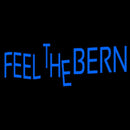 Feel The Bern Handmade Art Neon Sign