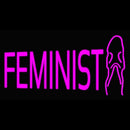 Feminist Girl Handmade Art Neon Sign
