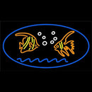 Fish Oval Handmade Art Neon Sign