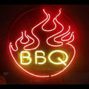  Flames BBQ Handmade Art Neon Sign
