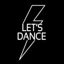 Flash Lets Dance Handmade Art Neon Sign