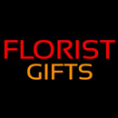 Florists Orange Gifts Handmade Art Neon Sign