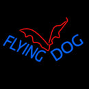 Flying Dog Handmade Art Neon Sign
