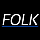 Folk Music 2 Handmade Art Neon Sign