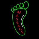 Foot Massage Logo Handmade Art Neon Sign