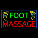 Foot Massage Handmade Art Neon Sign