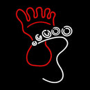 Foot Massage Handmade Art Neon Sign