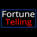 Fortune Telling Blue Border Handmade Art Neon Sign