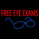 Free Eye Exams Handmade Art Neon Sign