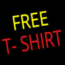 Free T Shirts Handmade Art Neon Sign