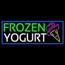 Frozen Yogurt With Logo Handmade Art Neon Sign