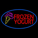 Frozen Yogurt With Logo Handmade Art Neon Sign