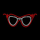 Funky Glasses Handmade Art Neon Sign