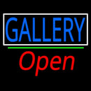 Gallery With Border Open 2 Handmade Art Neon Sign