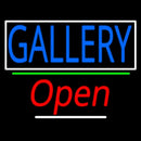 Gallery With Border Open 3 Handmade Art Neon Sign