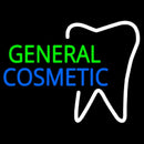 General Cosmetic With Tooth Logo Handmade Art Neon Sign