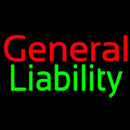 General Liability Handmade Art Neon Sign