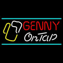 Genny On Tap Handmade Art Neon Sign