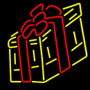 Gift Box Handmade Art Neon Sign