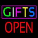Gifts Block Open Handmade Art Neon Sign