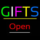 Gifts Open Yellow Line Handmade Art Neon Sign