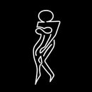 Girl 3 Handmade Art Neon Sign