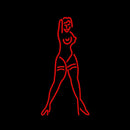 Girls Logo Handmade Art Neon Sign