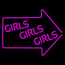 Girls Handmade Art Neon Sign