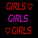 Girls Handmade Art Neon Sign