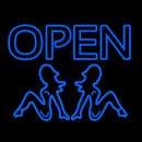 Girls Strip Club Open Handmade Art Neon Sign