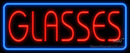 Glasses Handmade Art Neon Signs