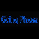 Going Places Handmade Art Neon Sign