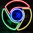 Google Chrome Advertising Handmade Art Neon Sign