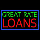 Great Rate Loans Handmade Art Neon Sign