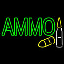 Green Ammo Handmade Art Neon Sign